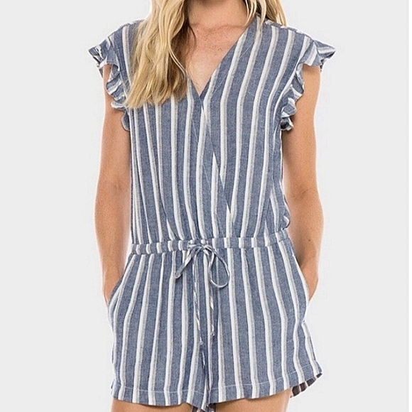 cloth & stone Pants - Anthropology Cloth And Stone Romper. Size L